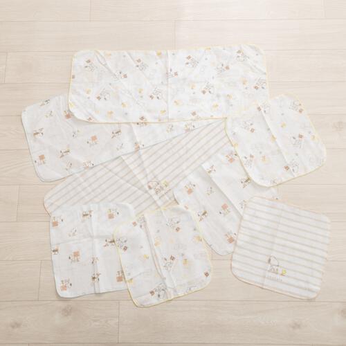 SNOOPY スヌーピー バスガーゼ 8枚組 ベビーザらス限定