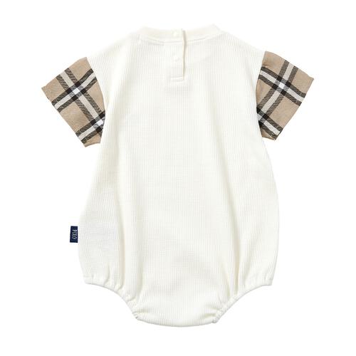POLO BCS レイヤード半袖風ボディスーツ オフホワイト&times;70cm  ベビーザらス限定 赤ちゃん 出産準備 出産祝い ベビー服 子供服