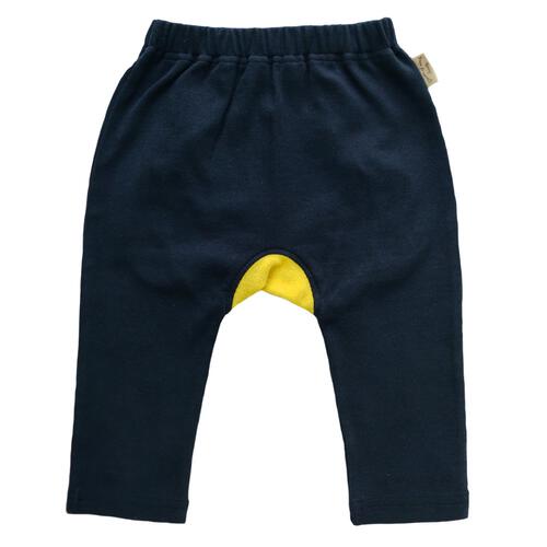 オシリハッピーモンキーパンツ みつばち ネイビー×90cm ベビー服 ベビーウェア ボトムス 赤ちゃん 男の子 女の子 ユニセックス 子供服 保育園 幼稚園