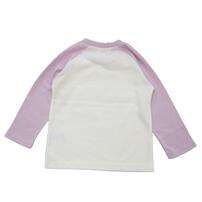 パワパフ 長袖Tシャツ 天竺 ラグラン 集合アート パープル&times;90cm ベビーザらス限定