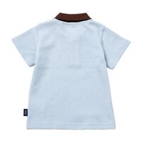 POLO BCS ワッフル半袖ポロシャツ サックス&times;80cm 