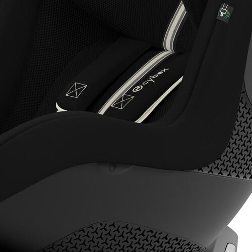 **cybex サイベックス シローナG i-Size セパレートモデル 2025年リニューアルモデル (ムーンブラックプラスJP) チャイルドシート 専用ベース別途必要 新生児～4歳ごろまで