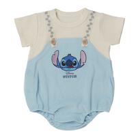 Disney ディズニー 半袖ボディスーツ 吊りブルマ風 スティッチ サックス&times;70cm ベビーザらス限定 赤ちゃん 出産準備 出産祝い ベビー服 子供服