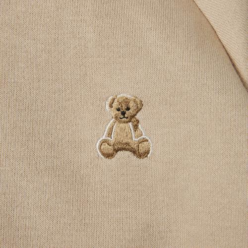 POLO BCS レギンス付フードロンパース ベージュ×80cm ベビーザらス限定