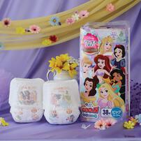 グーンぐんぐん吸収パンツ ディズニープリンセスデザイン ビッグサイズ（12～22kg） 38枚 【大王製紙 パンツタイプ おむつ】