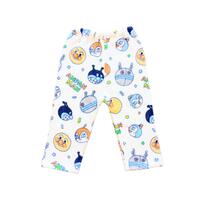 ANPANMAN アンパンマン あったかフリースパジャマ 総柄 サックス×95cm