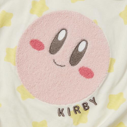 星のカービィ 半袖ボディースーツ カービィ さがら刺繍 イエロー&times;80cm ベビーザらス限定