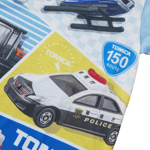 TOMICA トミカ ナイトドレス サックス&times;100cm