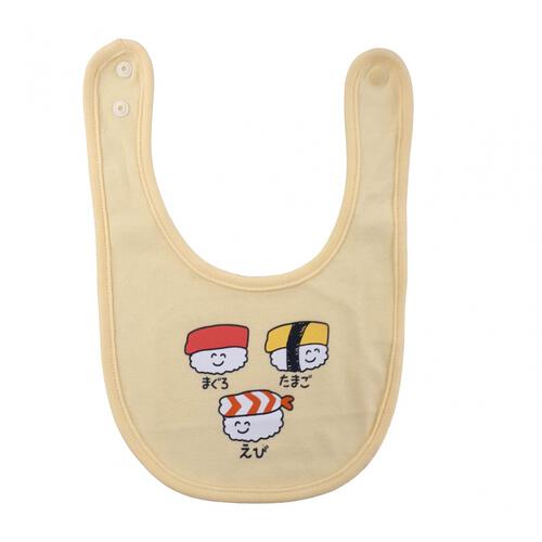 おえかきさん スタイ2枚組み だいすきグルメ(レッド×FREE) ベビーザらス限定