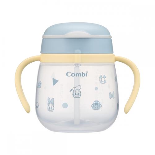 ラクマグ 漏れないストロー ドナルド＆デイジー 240ml 6ヵ月頃から