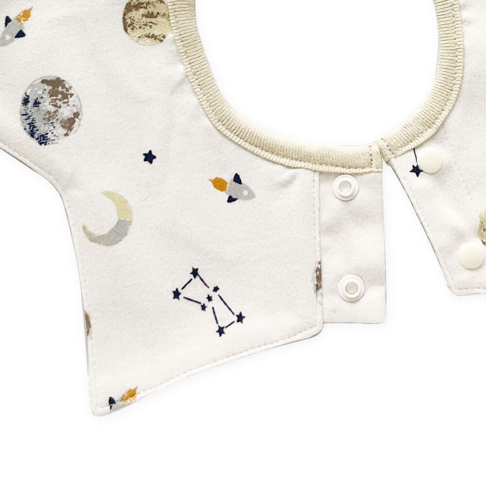 360度スタイ 2枚組 宇宙柄(アイボリー×Free) ベビーザらス限定