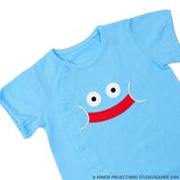 ドラクエベビー＆キッズ 半袖フィットオール キングスライム(ブルー×70-80cm)