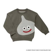 ドラクエベビー＆キッズ セーター メタルスライム(グレー×約95cm)