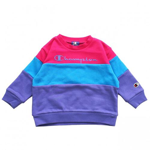 【Champion】長袖切替トレーナー パープル×110cm ベビーザらス限定