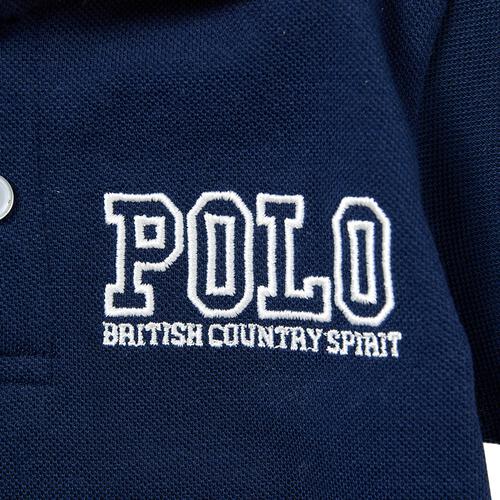 POLO BCS 配色半袖ポロシャツ ネイビー&times;80cm ベビーザらス限定 赤ちゃん 出産準備 出産祝い ベビー服 子供服