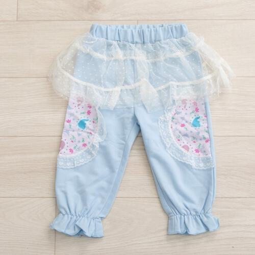 【Sophitica × tsumashi1118さん】Disney アナと雪の女王 裏毛チュールパンツ ブルー×110cm ベビーザらス限定