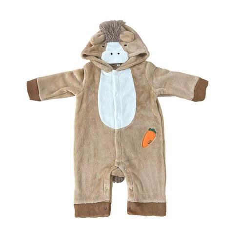 干支 馬 ロンパース ブラウン×80cm ベビーザらス限定