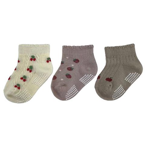 3Pフルーツ柄ショートソックス ベビーザらス限定