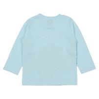 Disney ディズニー スティッチ 長袖Tシャツ 天竺 ライトブルー&times;95cm ベビーザらス限定