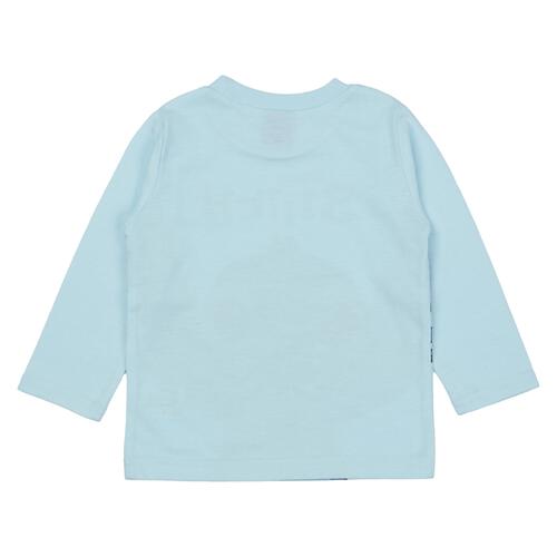 Disney ディズニー スティッチ 長袖Tシャツ 天竺 ライトブルー&times;95cm ベビーザらス限定