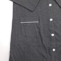 POLO BCS 長袖テーラーパジャマ ベア刺繍 (M~L)