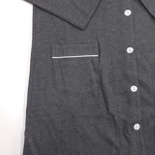 POLO BCS 長袖テーラーパジャマ ベア刺繍 (M~L)