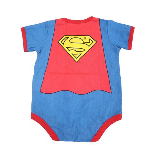 WARNER ワーナー 半袖ボディスーツ なりきりスーパーマン 80cm