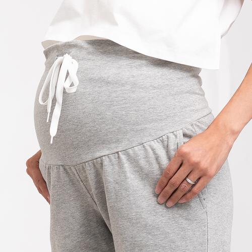 温活らくちんパンツ グレー×M-L