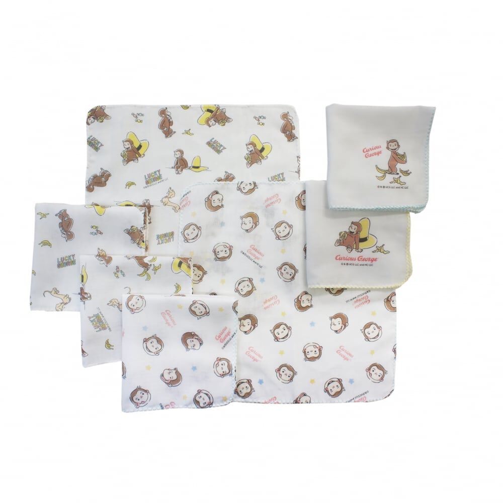 おさるのジョージ ガーゼ入浴10点セット ベビーザらス限定