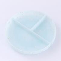 dear BABY ディアベビー ベビーお食事プレート 仕切りあり (ブルーバブル) ベビーザらス限定