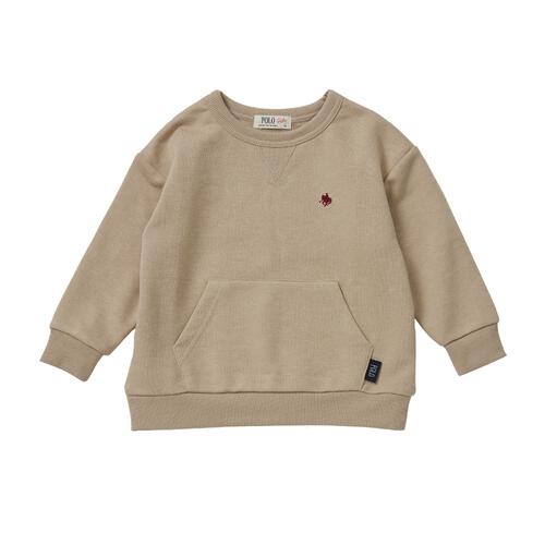 POLO BCS 馬刺繍トレーナー ベージュ×90cmベビーザらス限定
