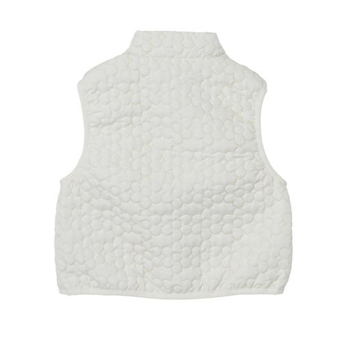 RAT-A-TATR ベスト デイジー柄キルト ホワイト×80cm ベビーザらス限定