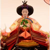 【雛人形】ケース飾り 親王飾り「格子に霞桜六角アクリル」  (322135)ひな人形 ひな祭り おしゃれ トイザらス・ベビーザらス限定【メーカー直送】