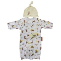 おさるのジョージ 新生児兼用ドレス 帽子付き ベビーザらス限定