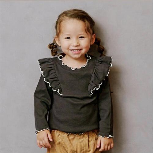 sophitica リブテレコ メローデイリートップス グレー×100cm