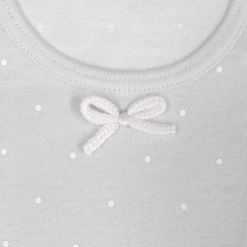 2枚組フライス袖なしシャツ肌着 ドット&times;いちご ピンク&times;80cm ベビーザらス限定