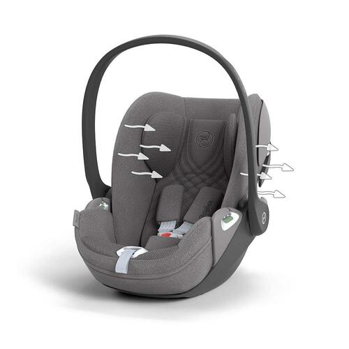 cybex サイベックス  クラウドT i-Size (ミラージュグレー) プラス チャイルドシート R129適合 トラベルシステム対応 新生児～18ヵ月ごろまで メーカー直送品