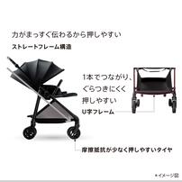 Aprica アップリカ ルーチェ フリー AC (アッシュブラウン) 1か月～36か月まで 軽量 両対面 4輪フリー