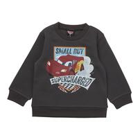 Disney ディズニー カーズ 長袖デイリートレーナー 起毛 チャコール×100cm ベビーザらス限定