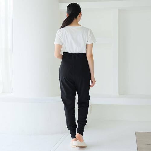 温活らくちんパンツ ブラック×M-L