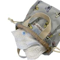 ディズニー おむつ巾着 風船柄(グリーン×FREE) ベビーザらス限定