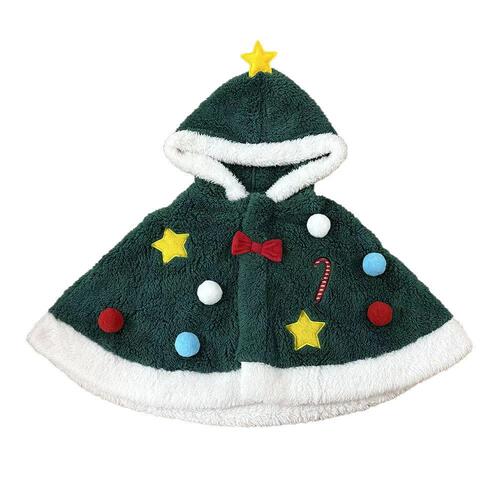 クリスマス ツリーマント コスチューム キッズ ベビー サンタクロース コスチューム 子供 衣装 ベロア ベビーザらス限定