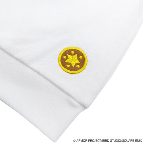 ドラクエベビー＆キッズ サガラ刺繍スウェットシャツ スライム(ホワイト×約95cm)