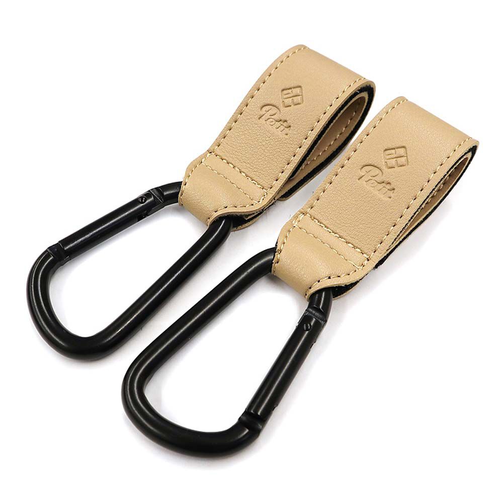 カラビナフック (ブラック-ラテ) ベビーカーアクセサリー | Babies