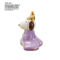 スヌーピー＆ベル 磁器ひな人形（183234）雛人形 間口17cm お雛さま お雛様 親王飾り ミニ  コンパクト かわいい【メーカー直送】