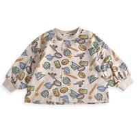 COJIKA ストレッチデイリートレーナー ミニ裏毛 恐竜 ベージュ×90cm ベビーザらス限定