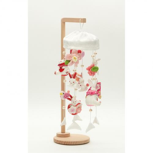 【雛人形】つるし飾り 小 ミニ 高さ34cm 白うさぎ (351950)つるし飾り ひな人形 ひな祭り トイザらス・ベビーザらス限定【メーカー直送】