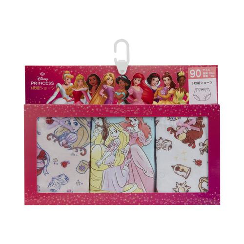 Disney ディズニー プリンセス ショーツ 3枚組 サックス&times;95cm ベビーザらス限定