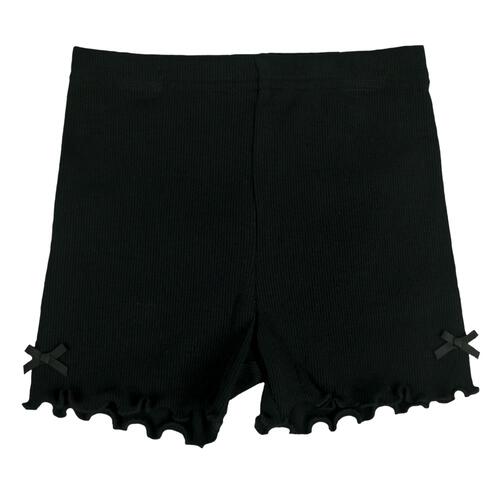 インナーパンツ リブメロー ブラック×80cm