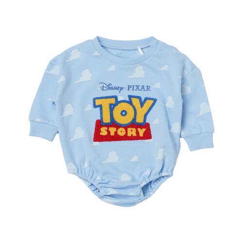 ディズニー 長袖さがらボディスーツ ドッカン トイストーリー(サックス×80cm) ベビーザらス限定
